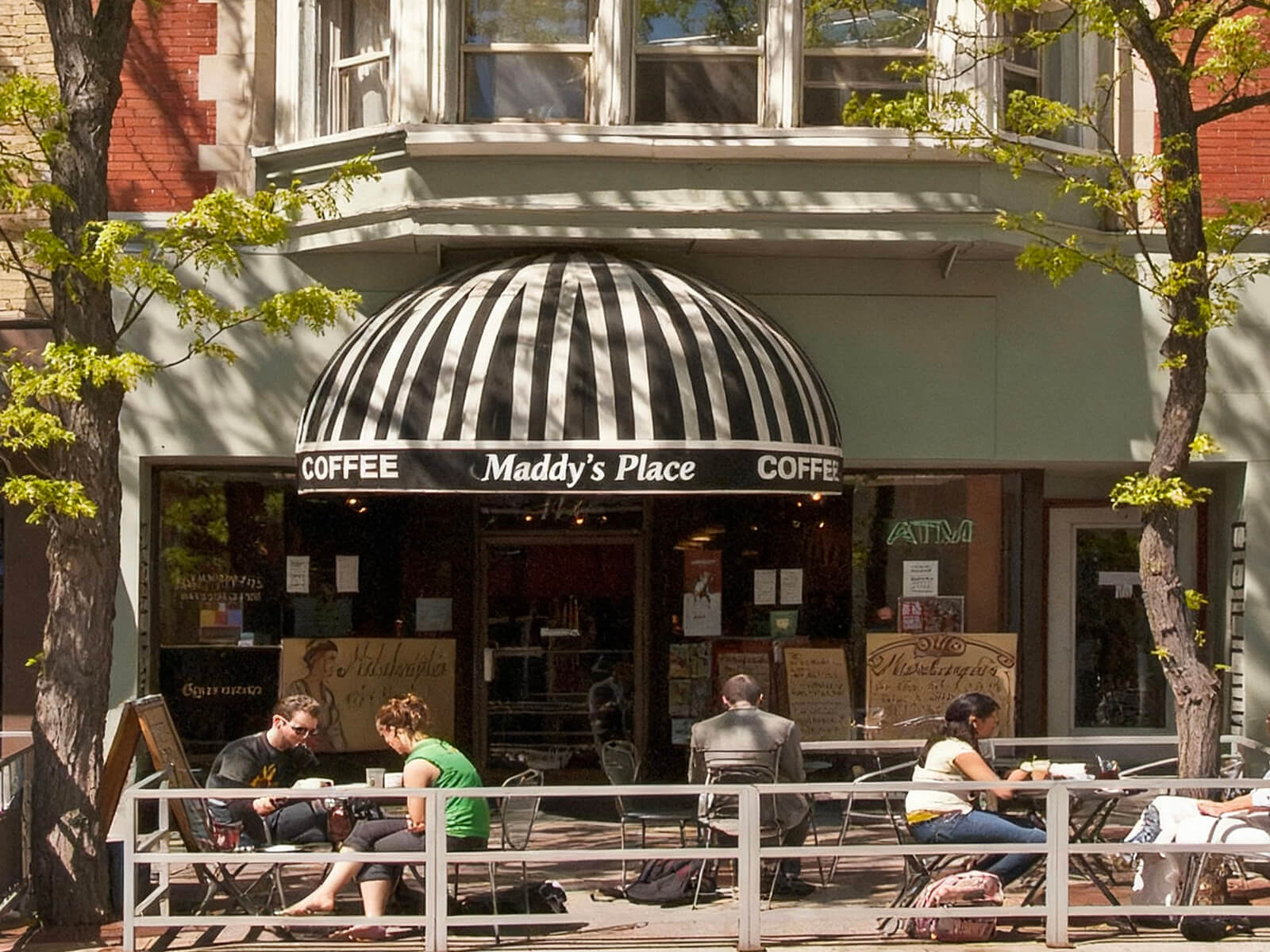 Cafe exterior reference for Love Lies