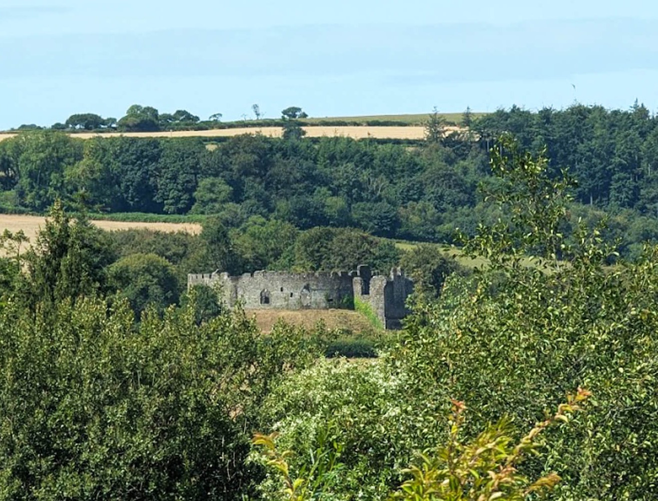 Restormel Castle in Cornwall, St. Austell, Shattered, Book One St. Austell Duet