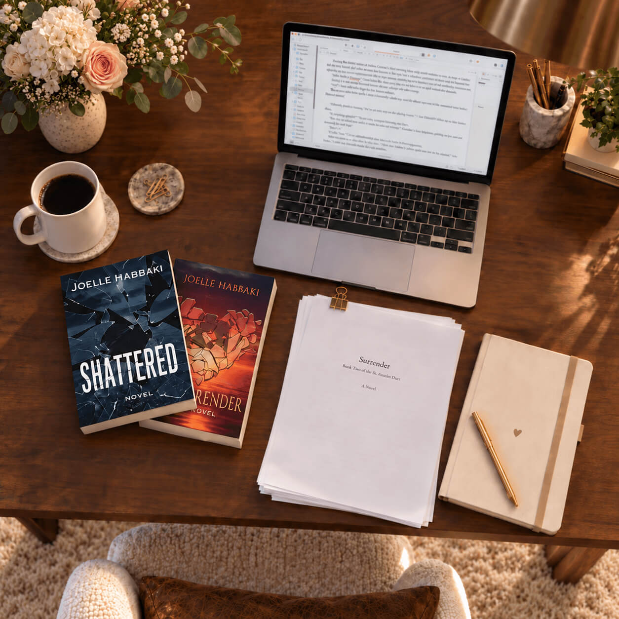 Shattered and Surrender, the St. Austell Duet by Joelle Habbaki