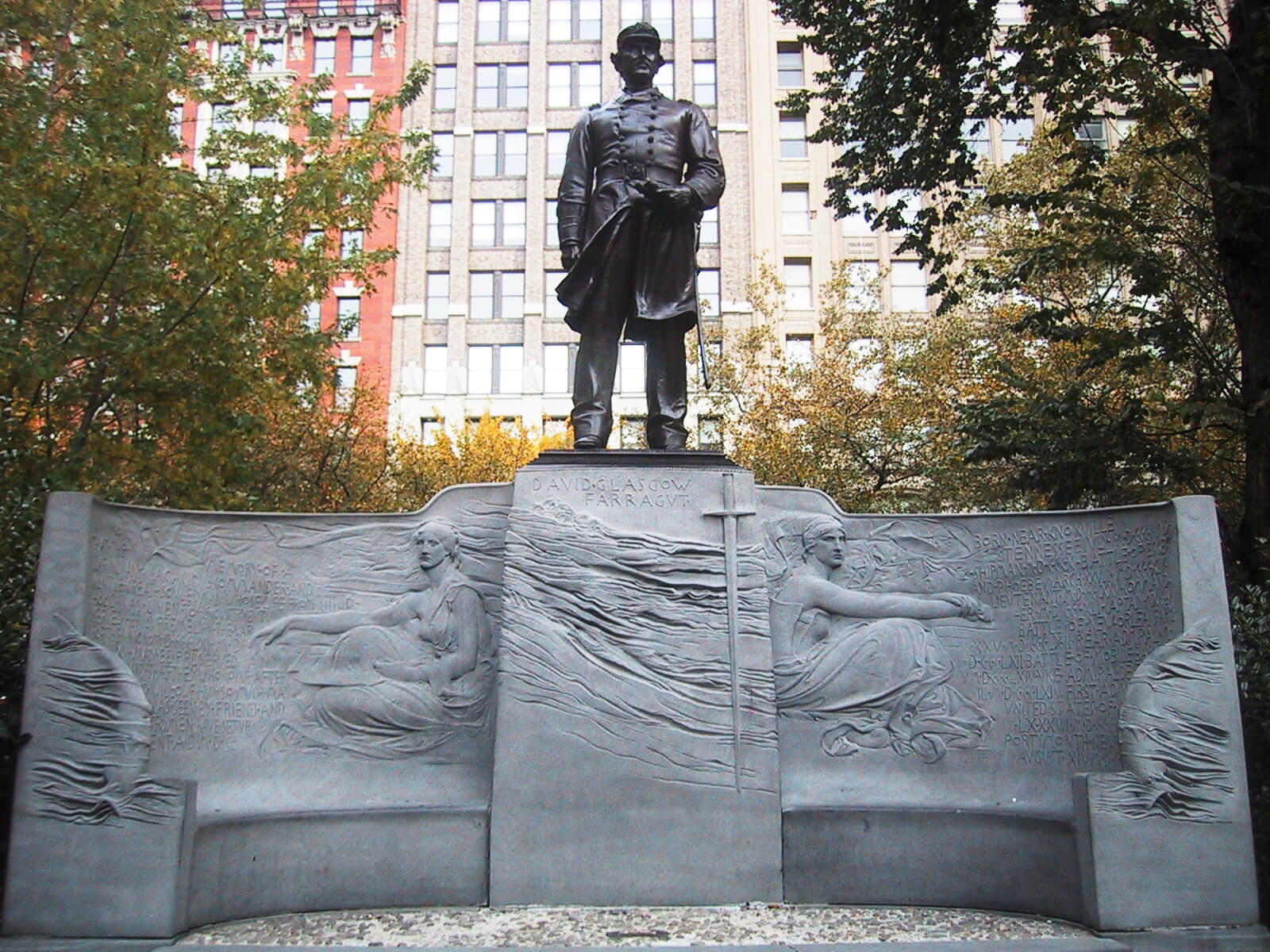 Farragut monument in New York, Surrender, Book Two of the St. Austell Duet